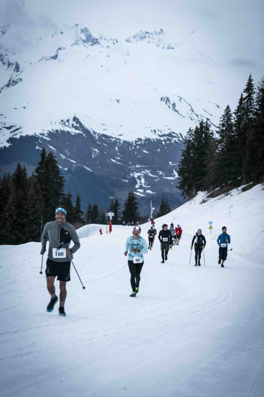 Les Arcs Star trail - Photo 2